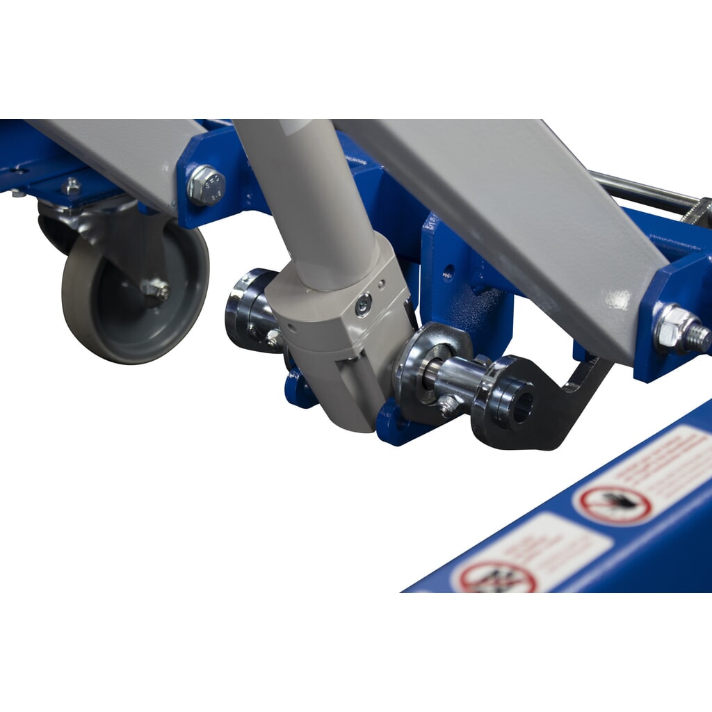 BARTH Montage-Hubtischwagen H400 mit Multiplex-Arbeitsplatte, Tragkraft 400 kg, Plattform 1.245 x 740 x 24 mm Produktabbildung Nr. 2: BARTH Montage-Hubtischwagen H400 mit Multiplex-Arbeitsplatte, Tragkraft 400 kg, Plattform 1.245 x 740 x 24 mm