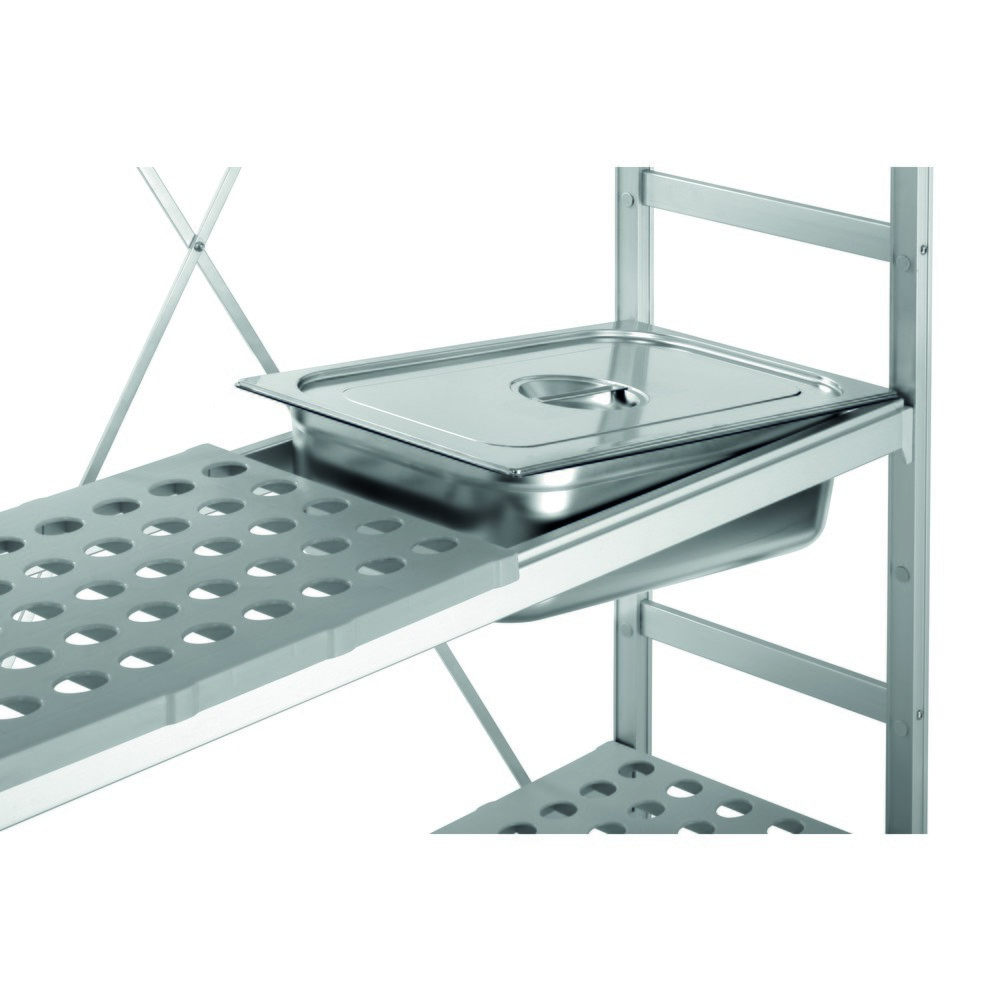 Produktabbildung Nr. 3: Bartscher Regalsystem Kit 4, Aluminium u. Kunststoff, HxBxT 1.790 x 1.140 x 360 mm