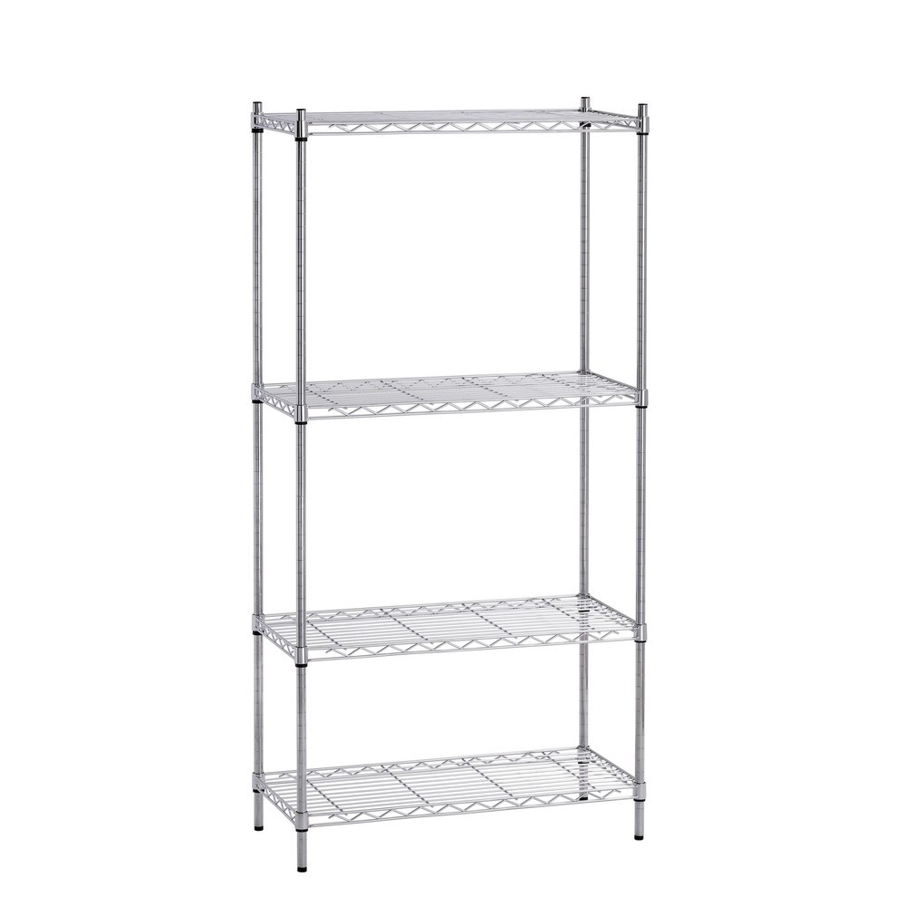 Produktabbildung: Bartscher Lager-Regal 4150, Edelstahl, HxBxT 1.520 x 750 x 350 mm
