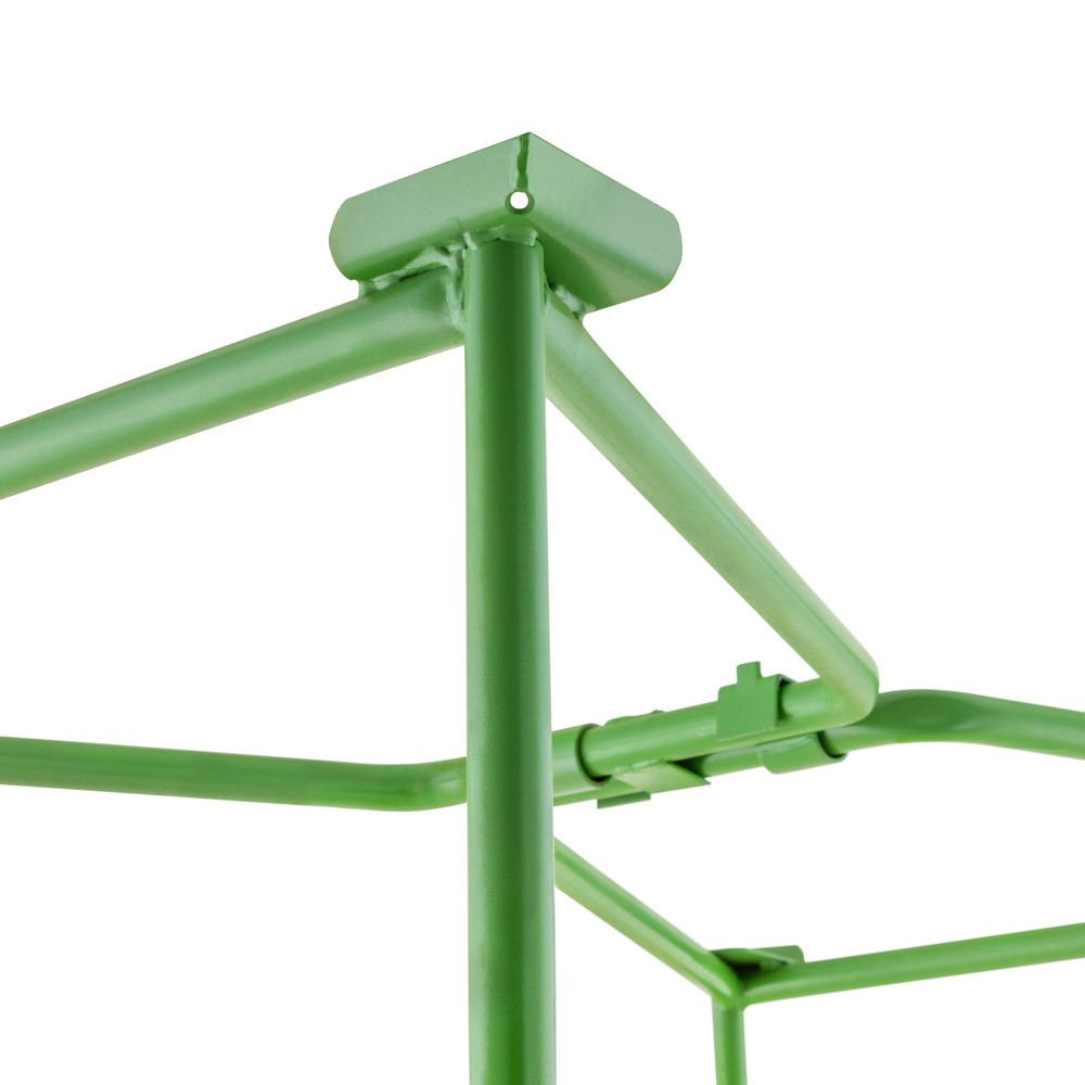 Produktabbildung Nr. 6: BASIC Gitteraufsatzrahmen offen, HxBxT 800 x 1.200 x 800 mm, maigrün