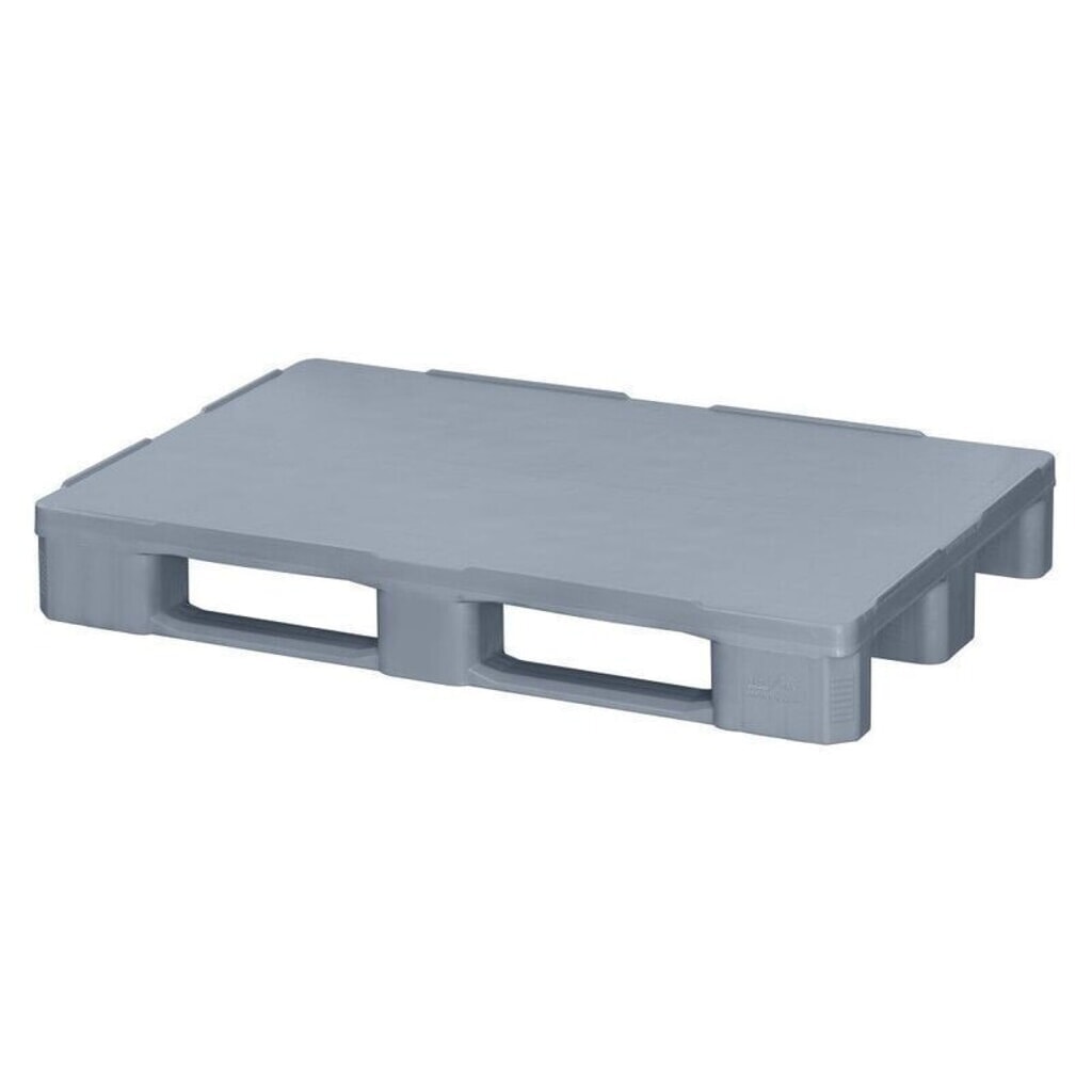 Produktabbildung: Basic Hygiene-Kunststoff-Palette, statische Tragkraft 5.000 kg, LxB 1.200 x 800 mm, 3 Kufen