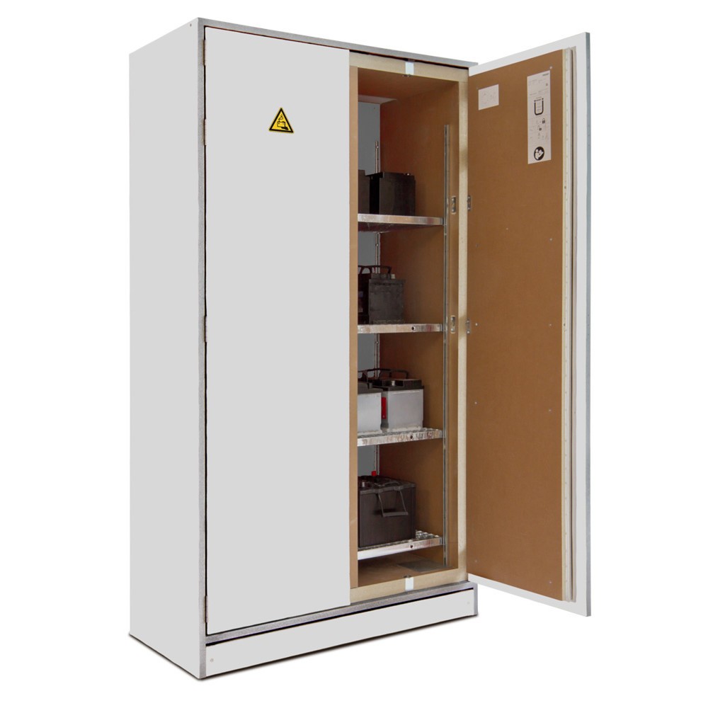 Produktabbildung: BASIC Lithium-Ionen-Sicherheitsschrank, 2-flügelig