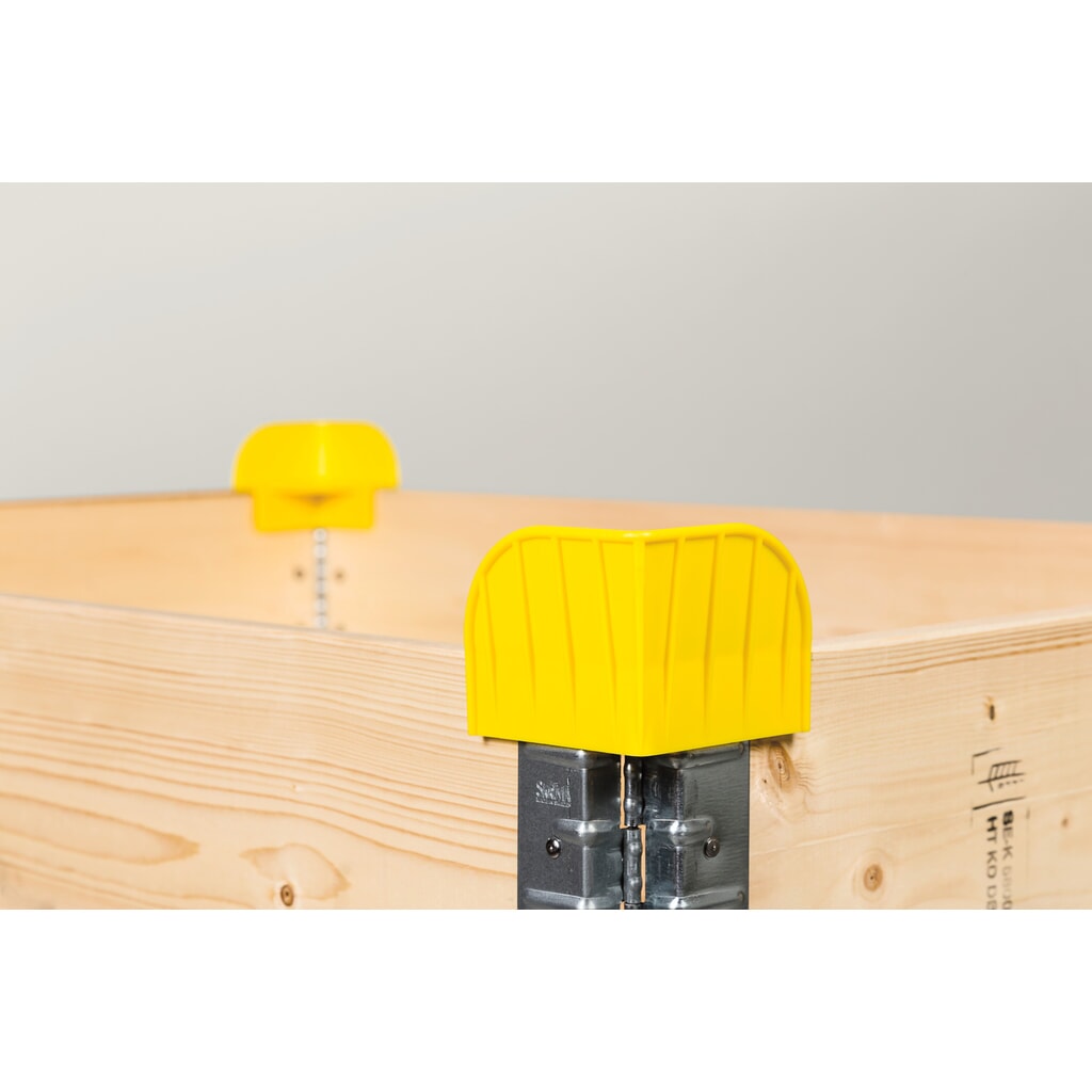 Produktabbildung: HEMMDAL Stapelecken für Aufsatzrahmen, 20 Stk/VE