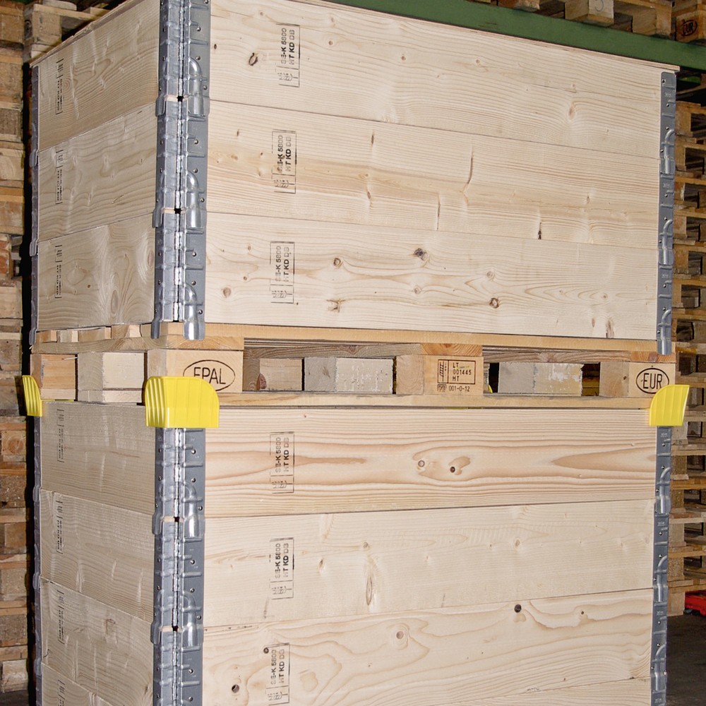 Produktabbildung Nr. 2: BASIC Stapelecken für Aufsatzrahmen, 20 Stk/VE