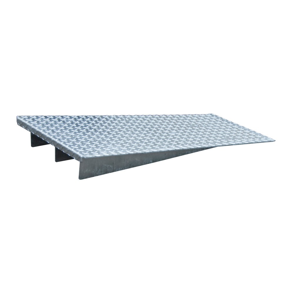 Produktabbildung: Bauer® Auffahrrampe AR 121, verzinkt