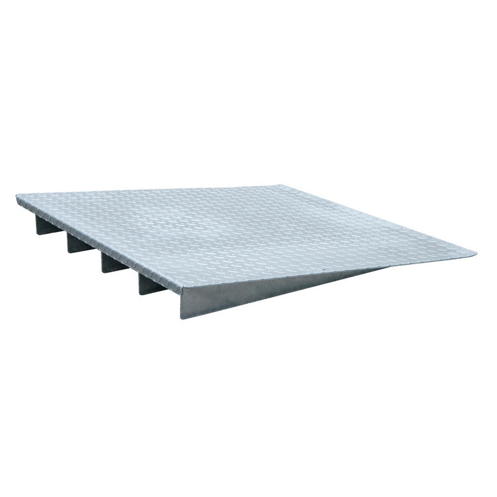 Produktabbildung: Bauer® Auffahrrampe AR 122, verzinkt