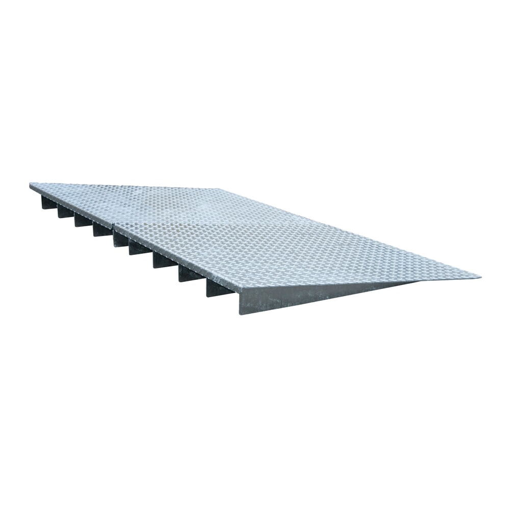 Bauer® Auffahrrampe AR 123, verzinkt Produktabbildung: Bauer® Auffahrrampe AR 123, verzinkt