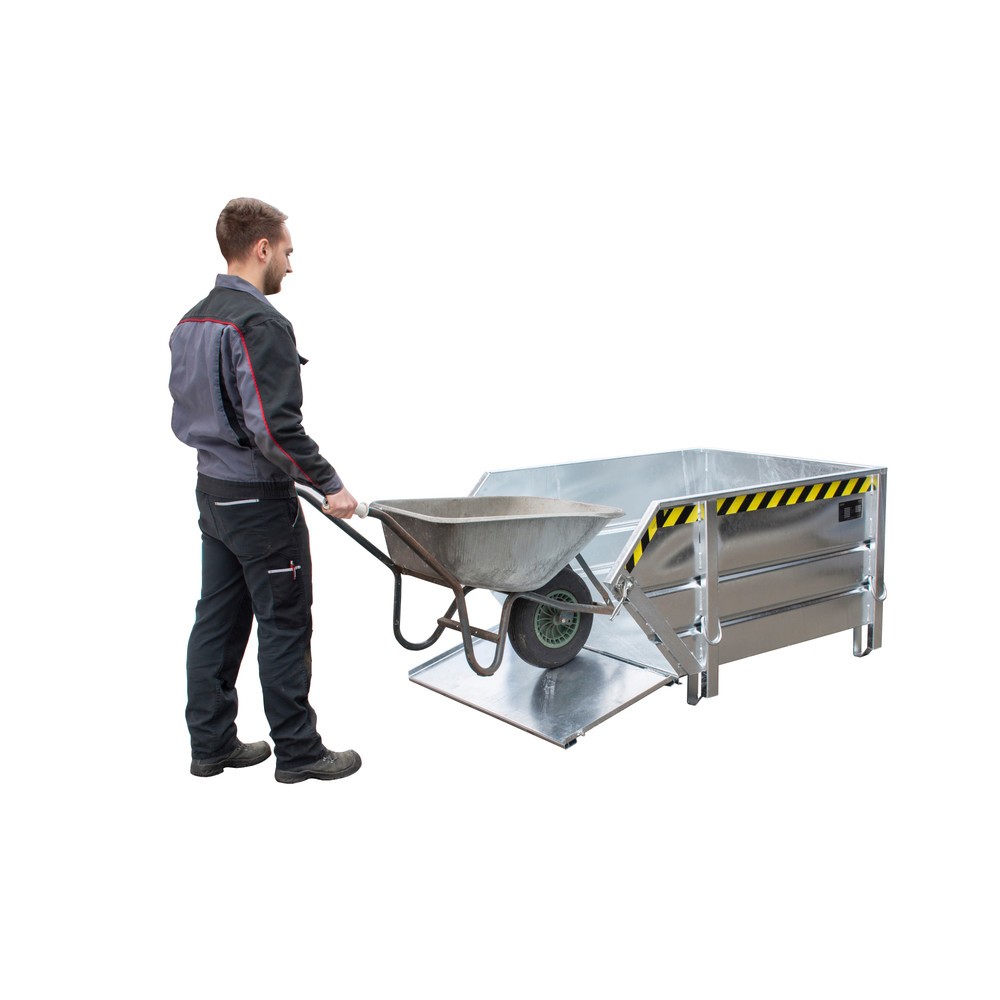 Produktabbildung Nr. 2: Bauer® Baustoffbehälter BBK 100, feuerverzinkt
