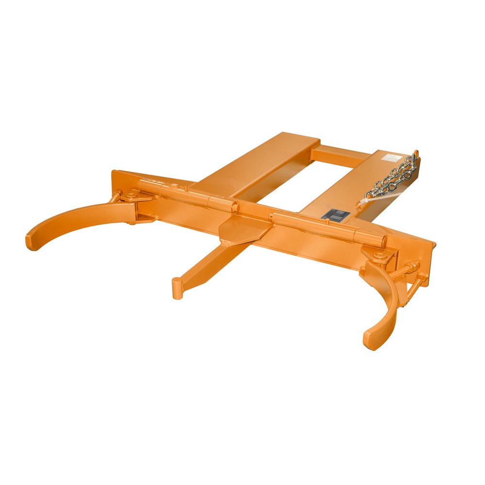 Produktabbildung: Bauer® Fassgreifer FK-II, lackiert, Gelborange