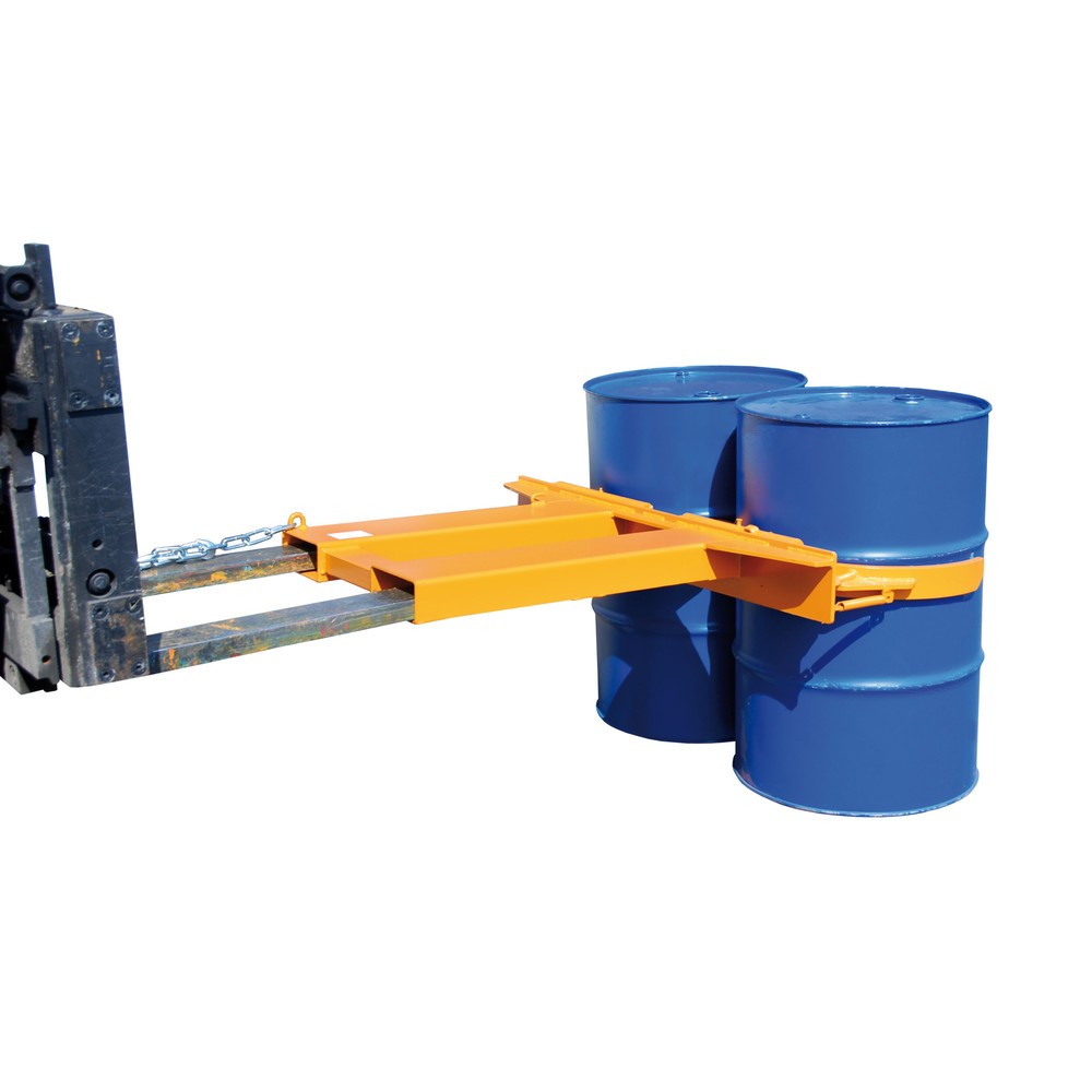 Produktabbildung Nr. 2: Bauer® Fassgreifer FK-II, lackiert, Gelborange