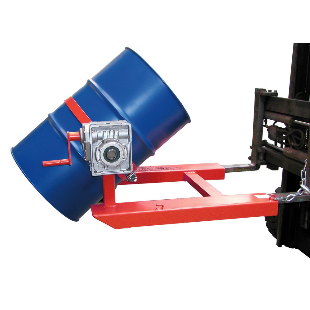 Produktabbildung: Bauer® Fasskipper FD-HK, lackiert, Feuerrot