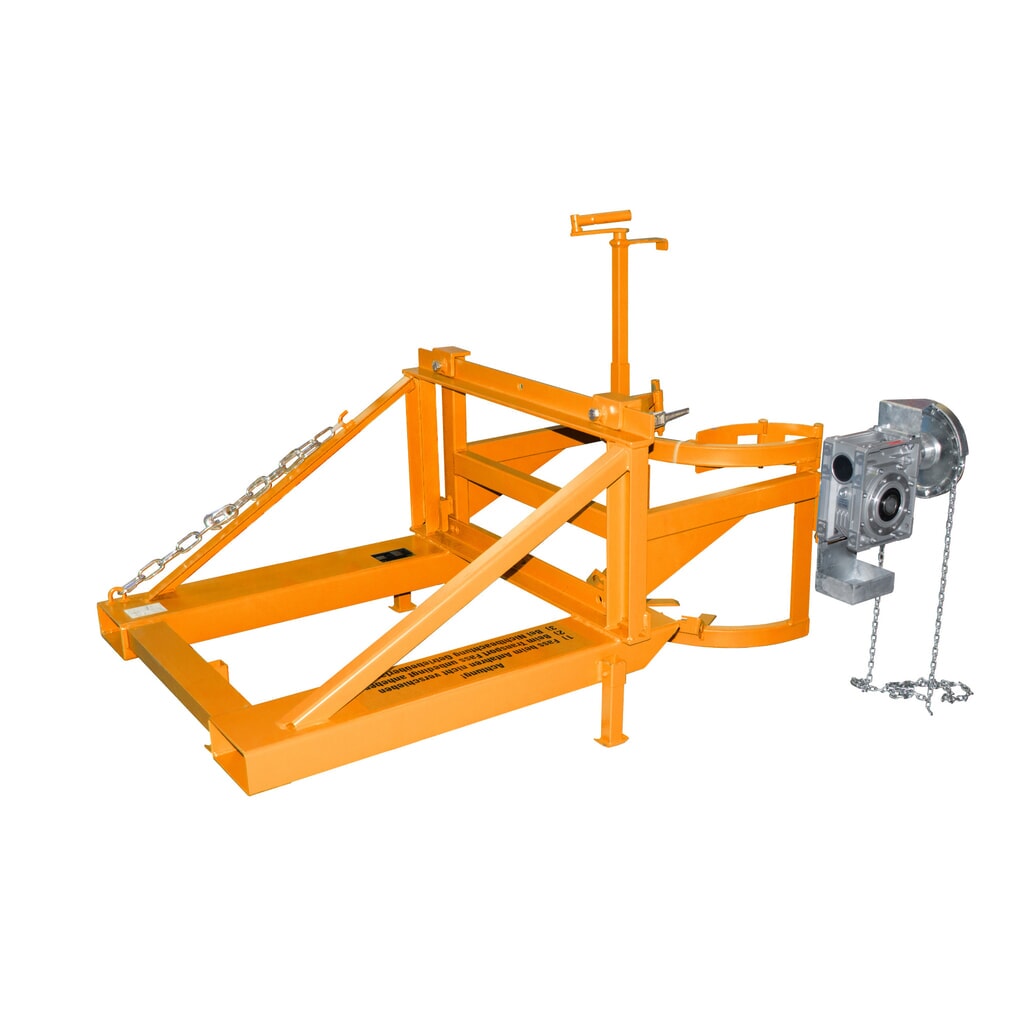 Bauer® Fasskipper FD/L-K, lackiert, Gelborange Produktabbildung Nr. 1: Bauer® Fasskipper FD/L-K, lackiert, Gelborange