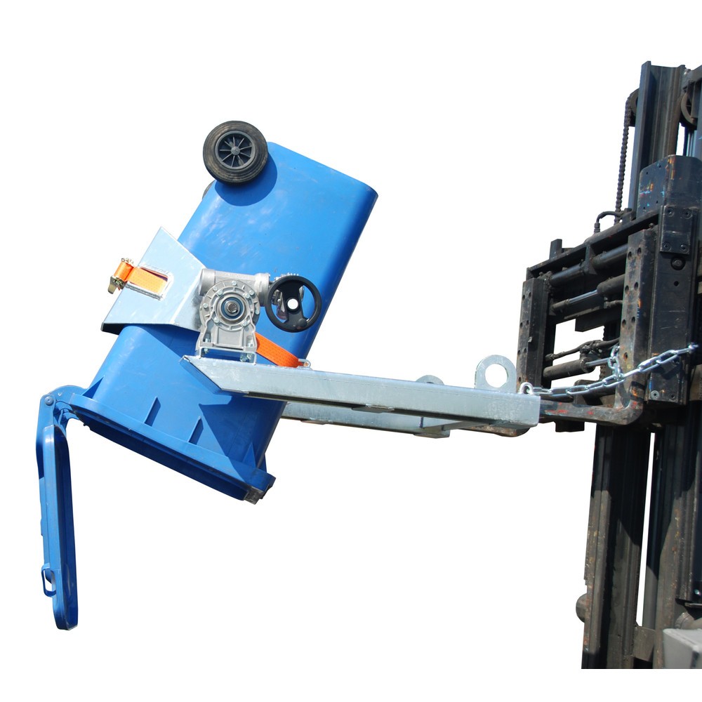 Produktabbildung Nr. 2: Bauer® Fasskipper, TK 300 kg, für Fass-Ø 350-600 mm, Handkurbel, feuerverzinkt