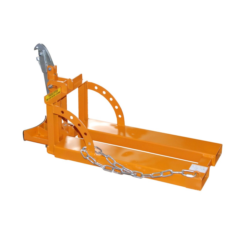 Produktabbildung Nr. 1: Bauer® Fasslifter RS für 60-Liter-Stahlfässer, 1 Fass, gelborange