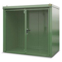 Gasflaschen-Container für max. 60 Flaschen, feuerbeständig