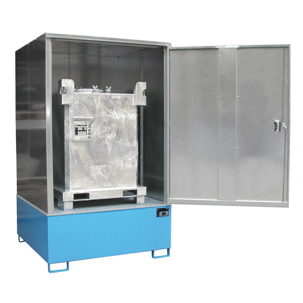 Produktabbildung Nr. 2: Bauer® Umweltschrank GS-4, lackiert, Lichtblau