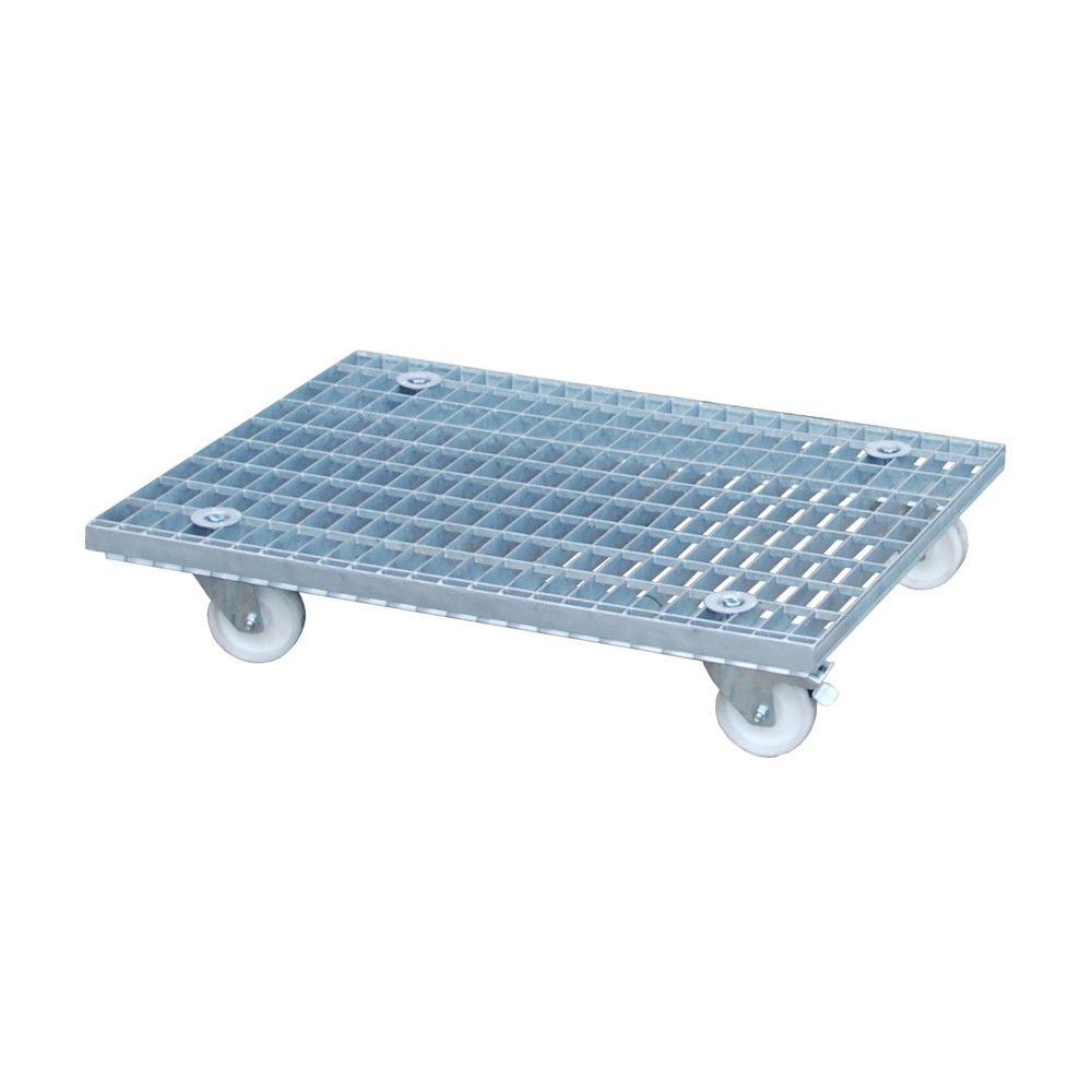 Produktabbildung: Bauer® Gitterrost-Rollwagen GRW-II, feuerverzinkt