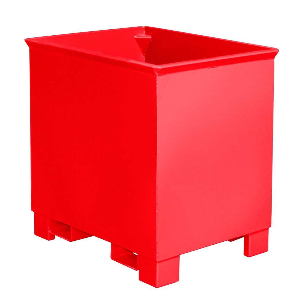 Produktabbildung Nr. 2: Bauer® Behälter für Routenzüge, lackiert, Volumen 0,8 m³, RAL 7005 mausgrau