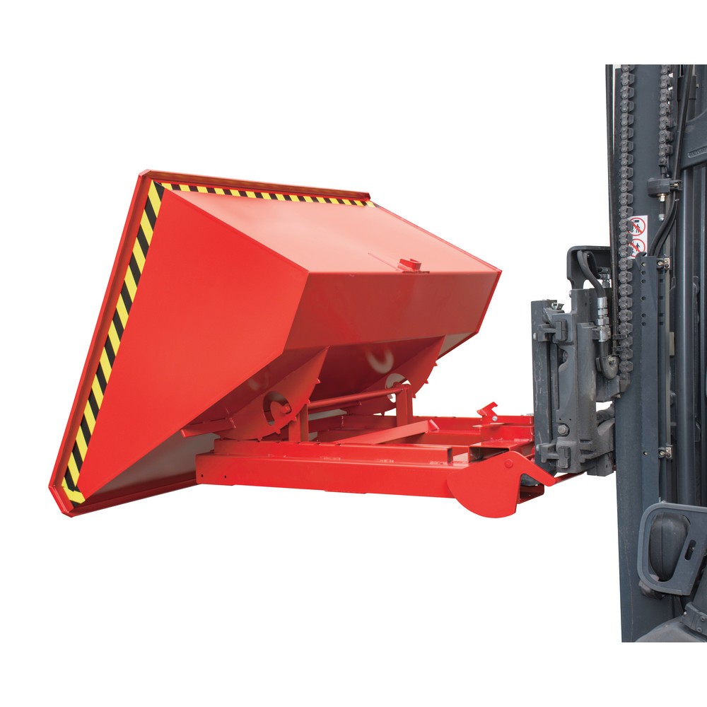 Produktabbildung Nr. 8: Bauer® Kippbehälter mit automatischer Abrollmechanik, TK 1.500 kg, verzinkt, Volumen 1,2 m³