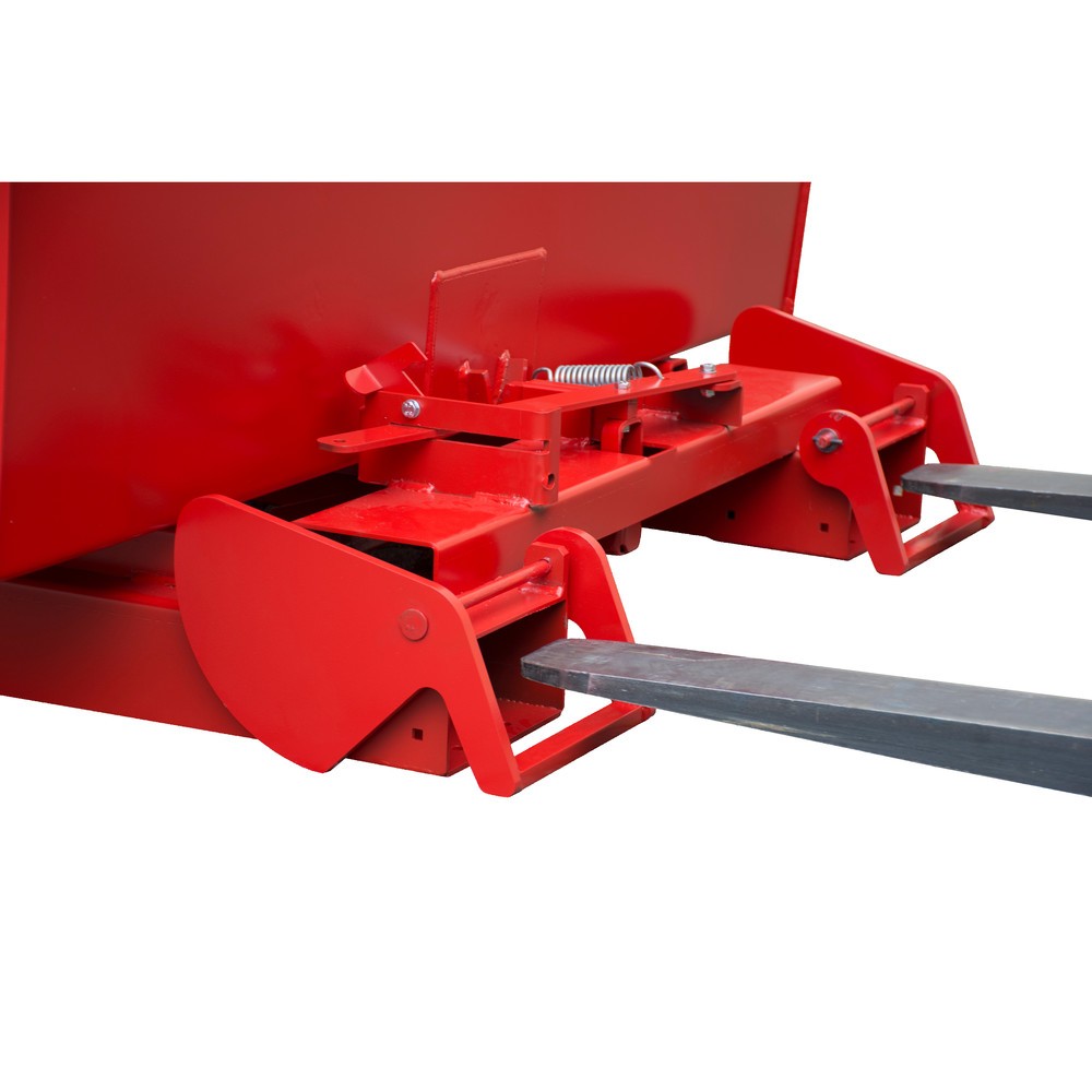 Produktabbildung Nr. 10: Bauer® Kippbehälter mit automatischer Abrollmechanik, TK 1.500 kg, verzinkt, Volumen 1,2 m³