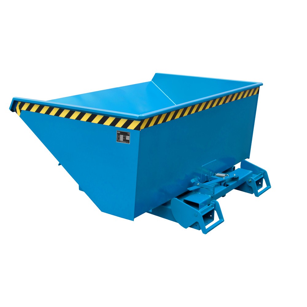 Produktabbildung Nr. 3: Bauer® Kippbehälter mit automatischer Abrollmechanik, TK 1.500 kg, verzinkt, Volumen 1,2 m³