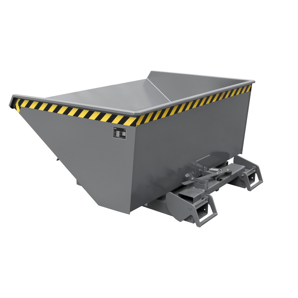 Produktabbildung Nr. 4: Bauer® Kippbehälter mit automatischer Abrollmechanik, TK 1.500 kg, verzinkt, Volumen 1,2 m³
