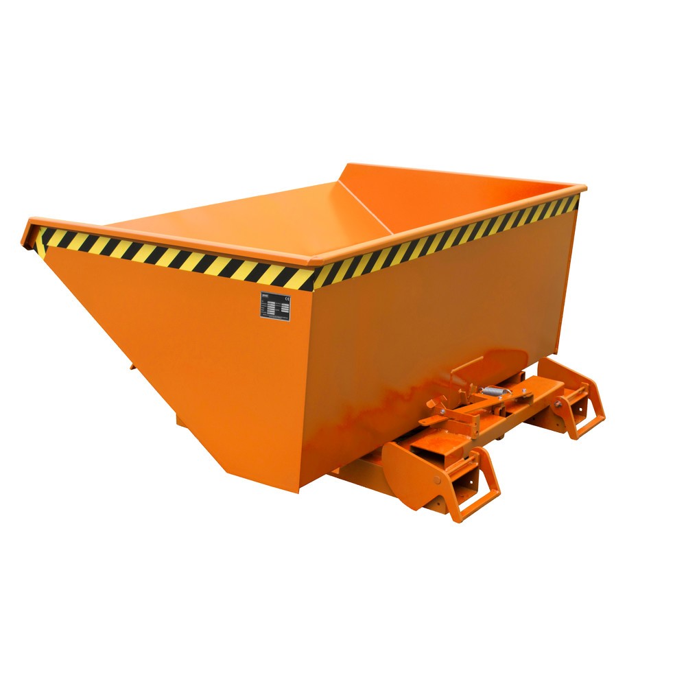 Produktabbildung Nr. 5: Bauer® Kippbehälter mit automatischer Abrollmechanik, TK 1.500 kg, verzinkt, Volumen 1,2 m³