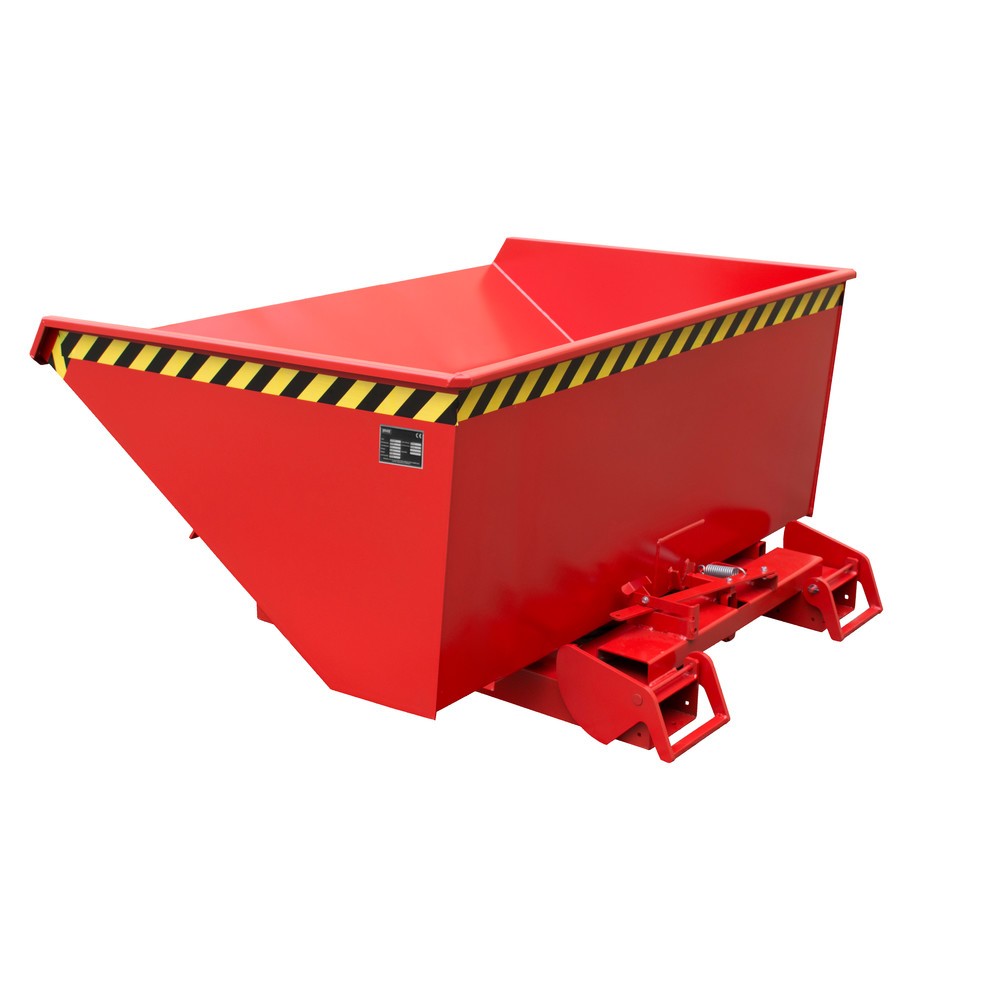 Produktabbildung Nr. 6: Bauer® Kippbehälter mit automatischer Abrollmechanik, TK 1.500 kg, verzinkt, Volumen 1,2 m³