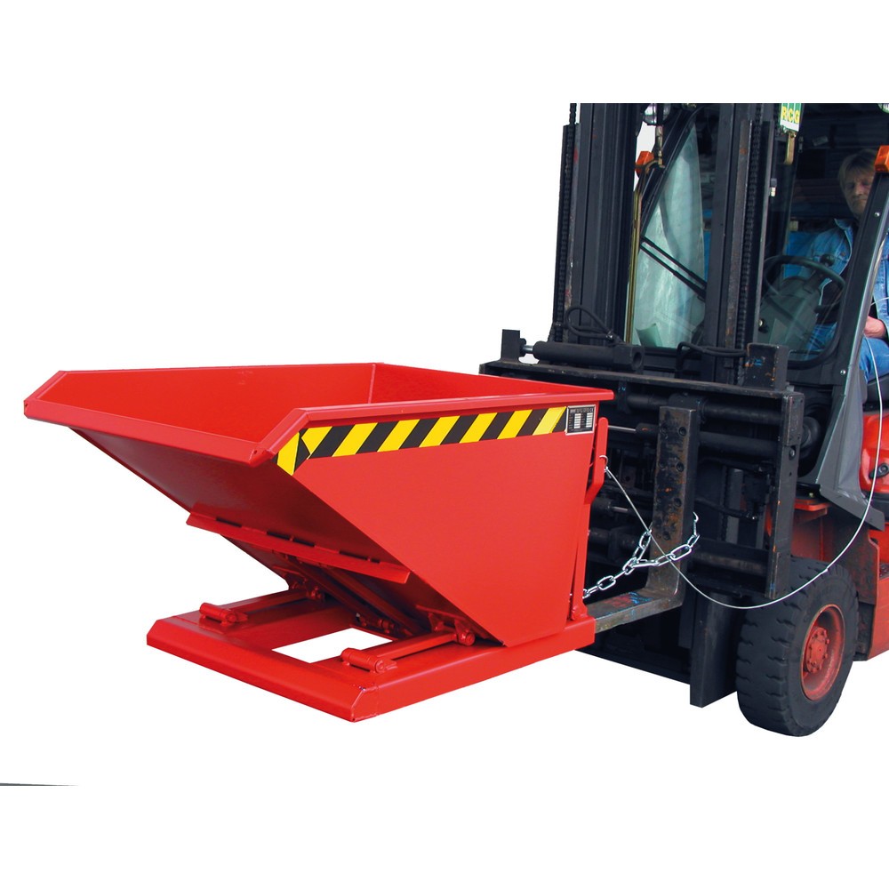 Produktabbildung Nr. 2: Bauer® Kippbehälter NK 30, lackiert, Feuerrot