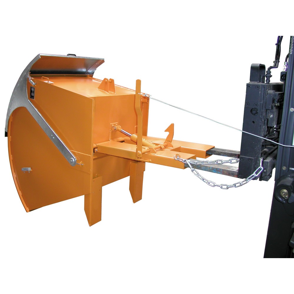 Produktabbildung Nr. 2: Bauer® Kippbehälter RD 750, lackiert, Gelborange