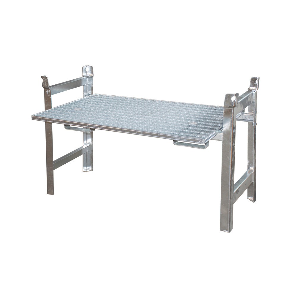 Produktabbildung: Bauer® Kleingebinderegal FRG, feuerverzinkt