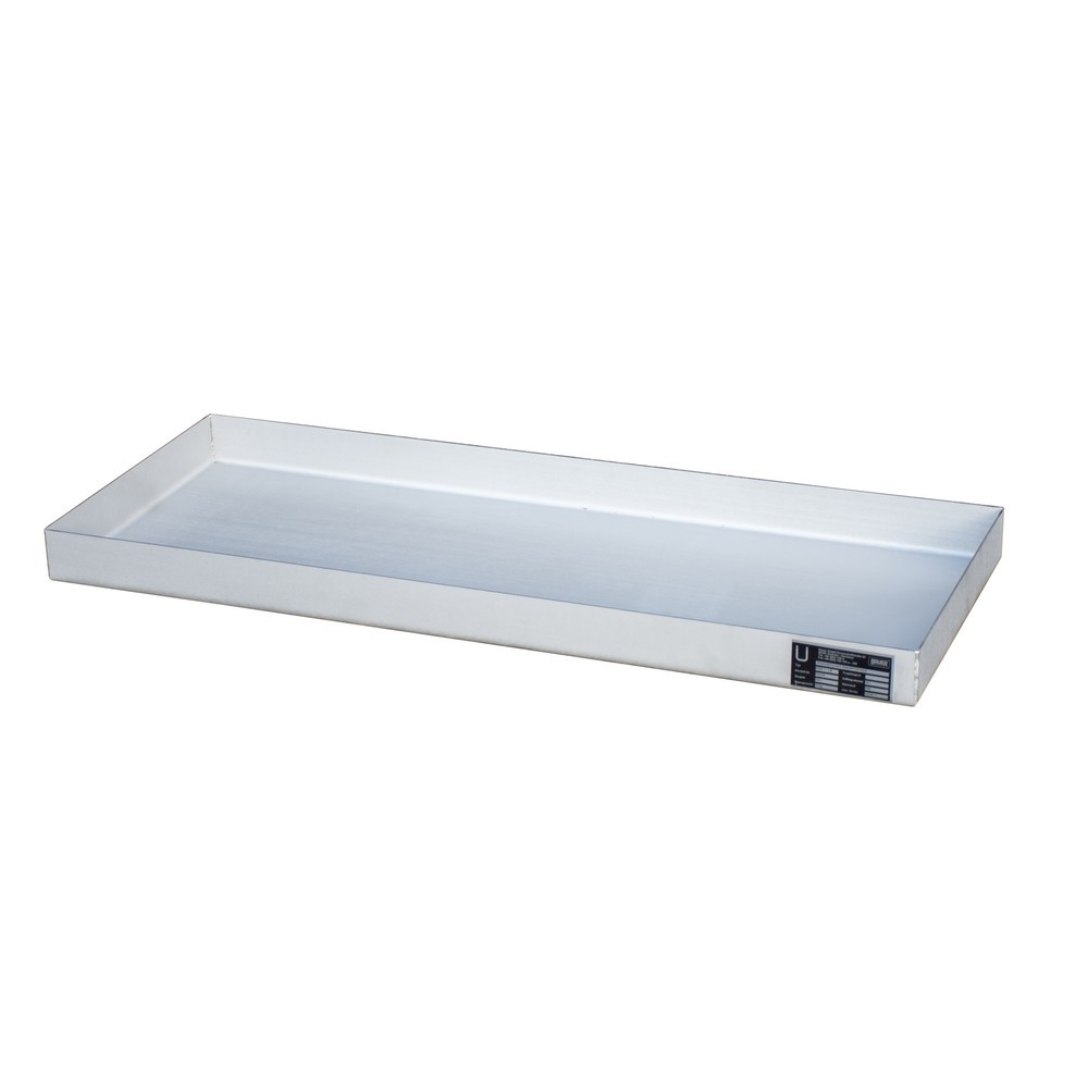 Produktabbildung: Bauer® Kleingebindewanne KGW 1 V4A, Edelstahl 1.4571