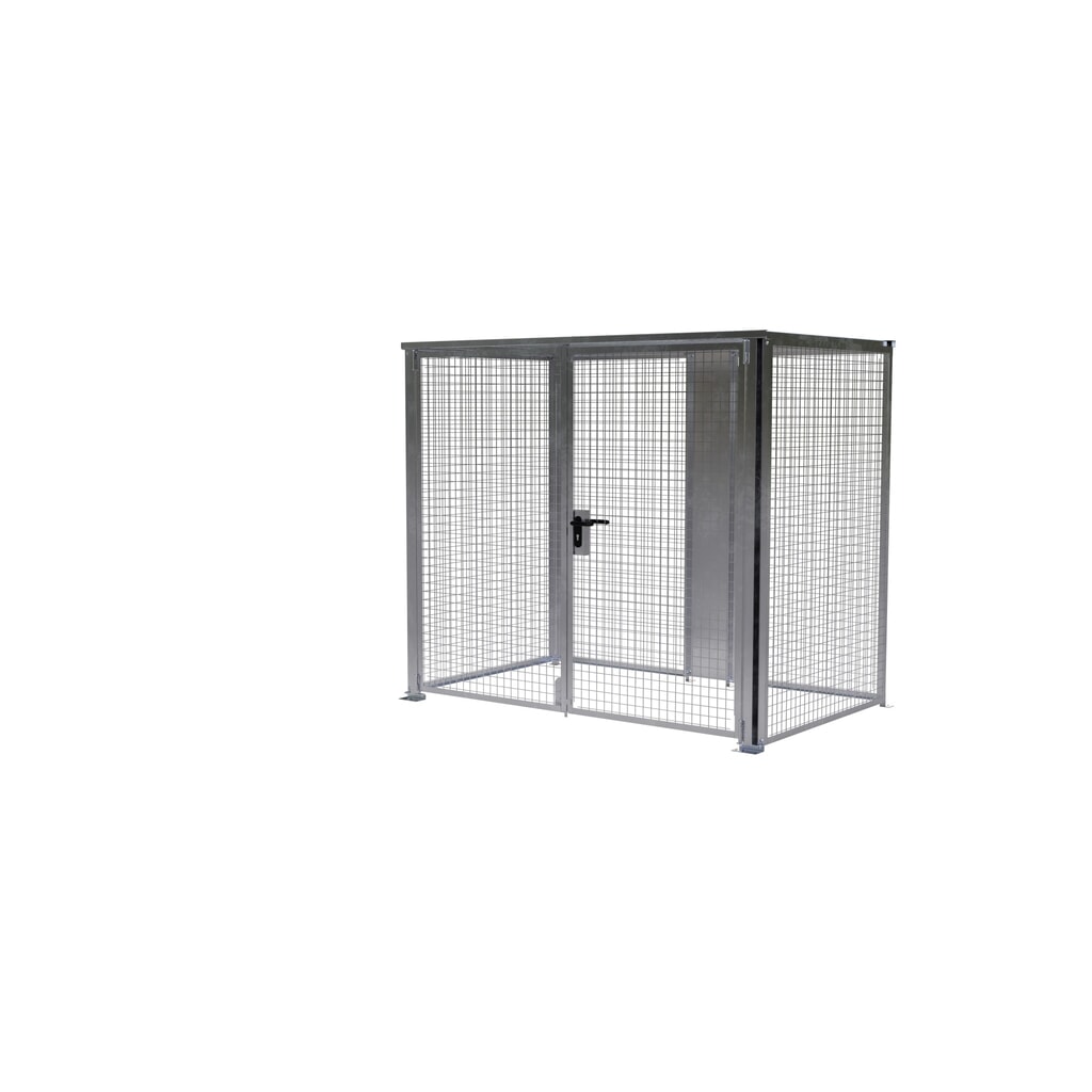 Produktabbildung Nr. 1: Bauer® Lagerbox LBM 1500, feuerverzinkt