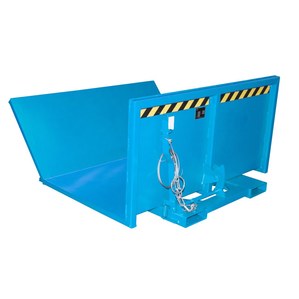 Produktabbildung: Bauer® Langgutkipper Typ LGK, TK 1.000 kg, RAL 5012 lichtblau