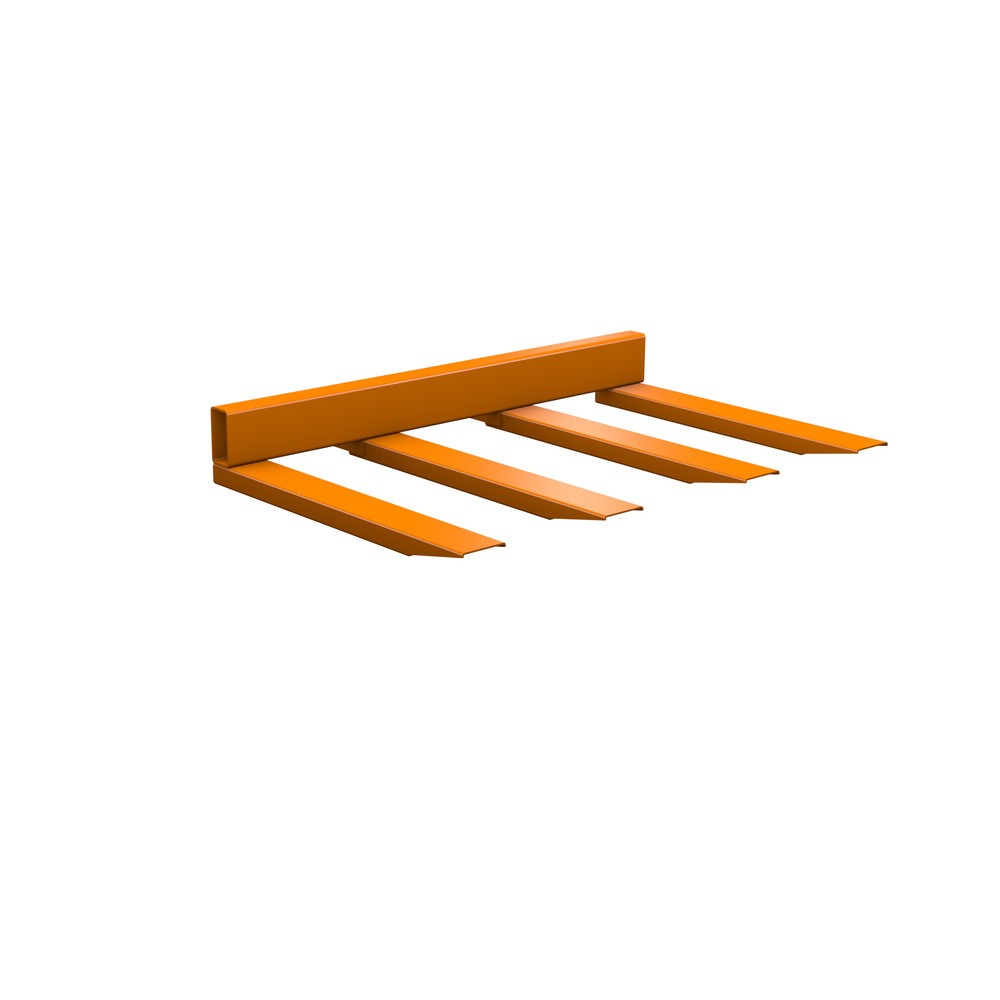 Produktabbildung: Bauer® Langguttraverse, lackiert, TK 1.500 kg, gelborange