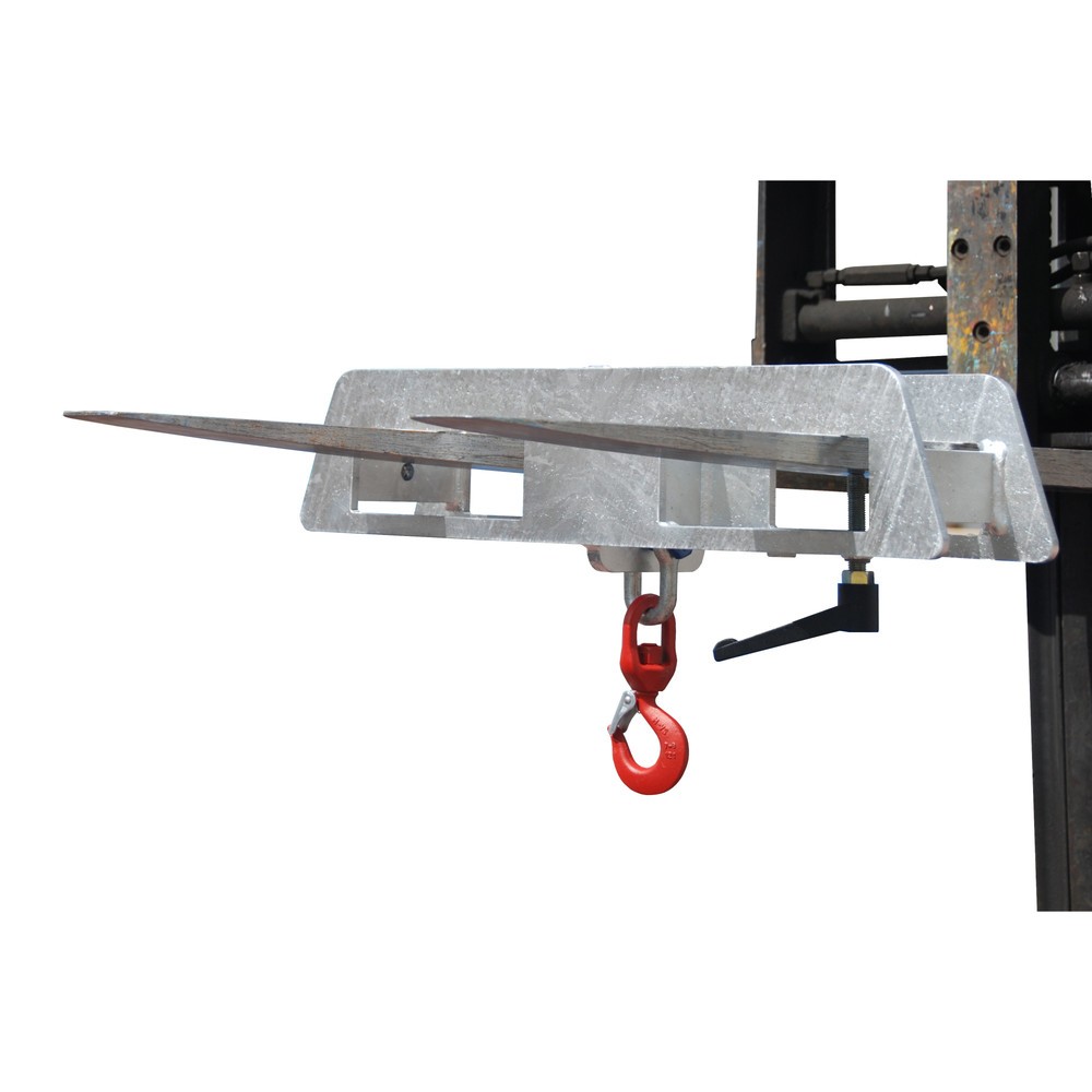 Produktabbildung: Bauer® Lasthaken für Gabelstapler, verzinkt, TK 2.500 kg