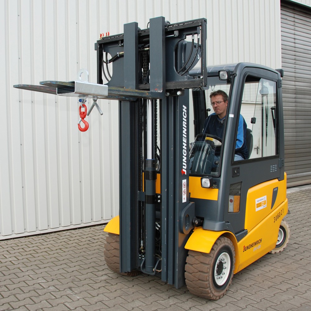 Produktabbildung Nr. 2: Lasthaken für Bauer® Gabelstapler und Kran, orange, TK 1.000 kg