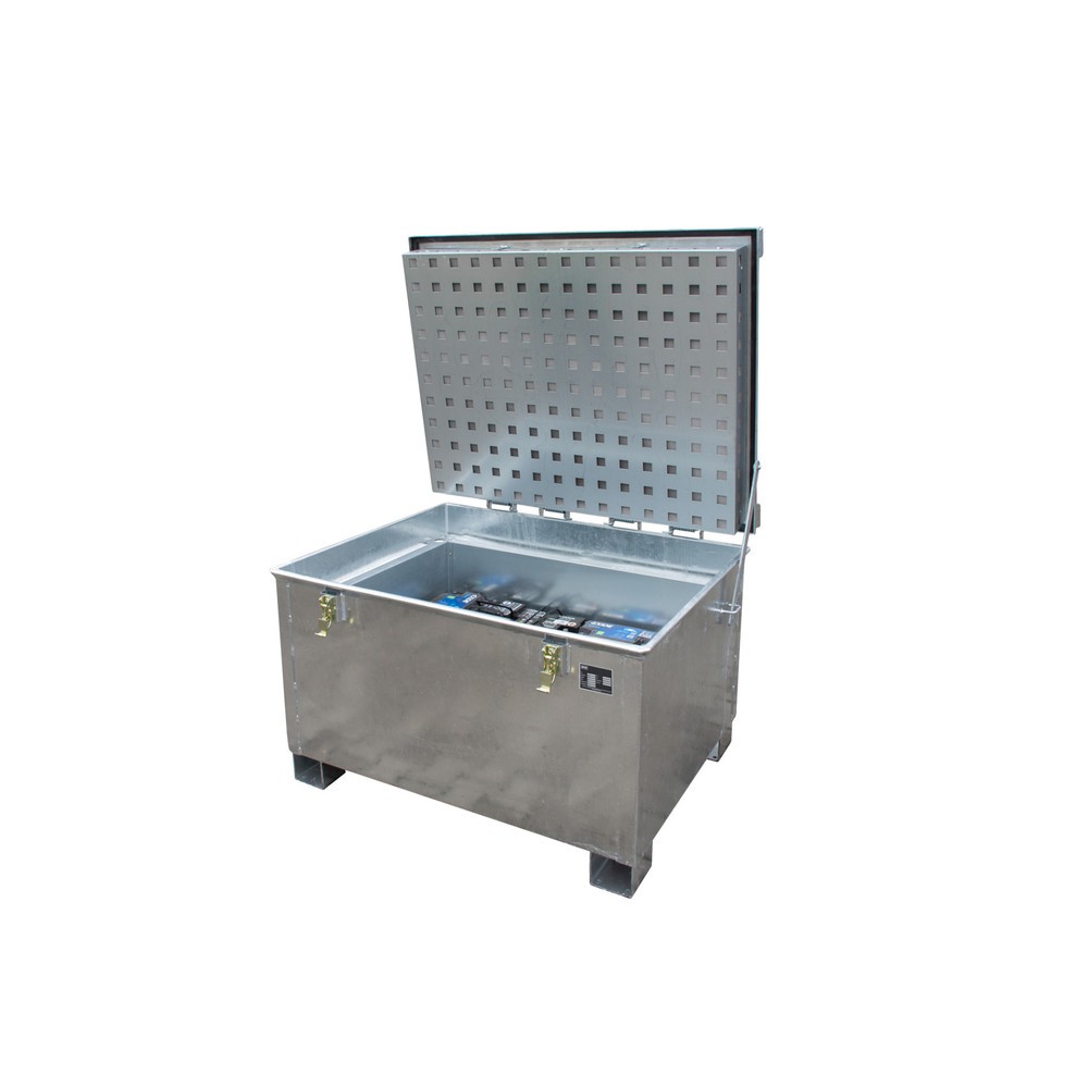 Produktabbildung Nr. 3: Bauer® Lithium-Ionen Lagerbehälter, HxBxT 750 x 1.000 x 1.200 mm, 280 Liter