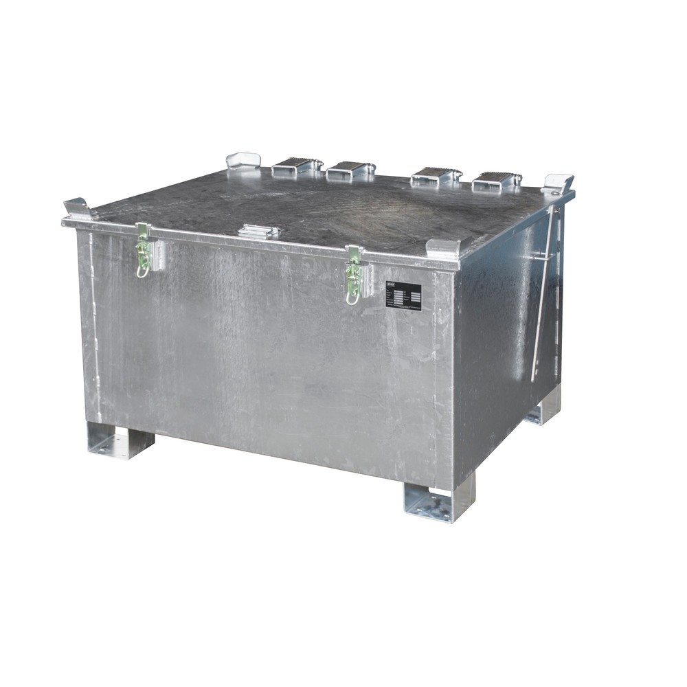 Produktabbildung Nr. 1: Bauer® Lithium-Ionen Lagerbehälter, HxBxT 750 x 1.000 x 1.200 mm, 280 Liter