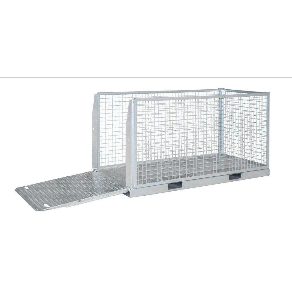 Produktabbildung Nr. 2: Bauer® Material-Transport-Palette MTP 2000, feuerverzinkt