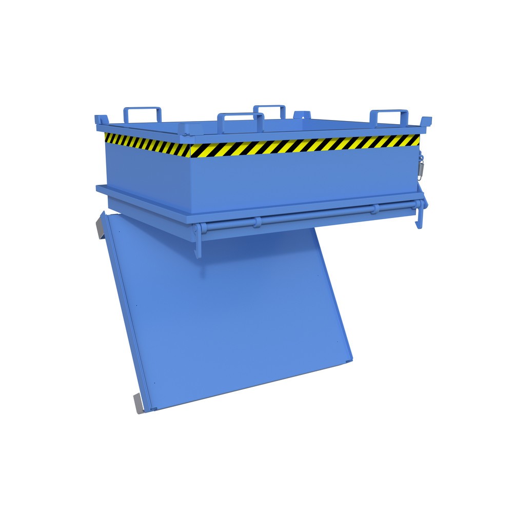 Produktabbildung Nr. 2: Bauer® Mini-Sammelbehälter, Volumen 0,37 m³, RAL 5012 lichtblau
