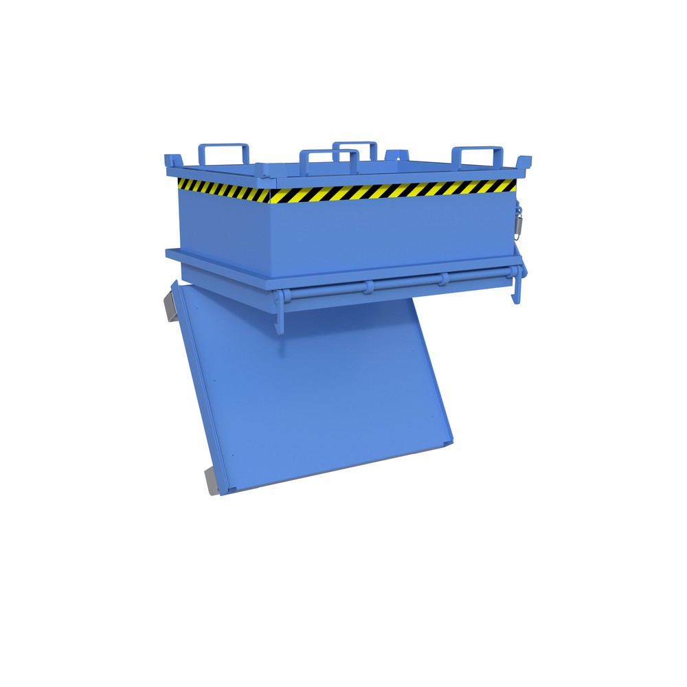 Produktabbildung Nr. 2: Bauer® Mini-Sammelbehälter, Volumen 0,24 m³, RAL 5012 lichtblau