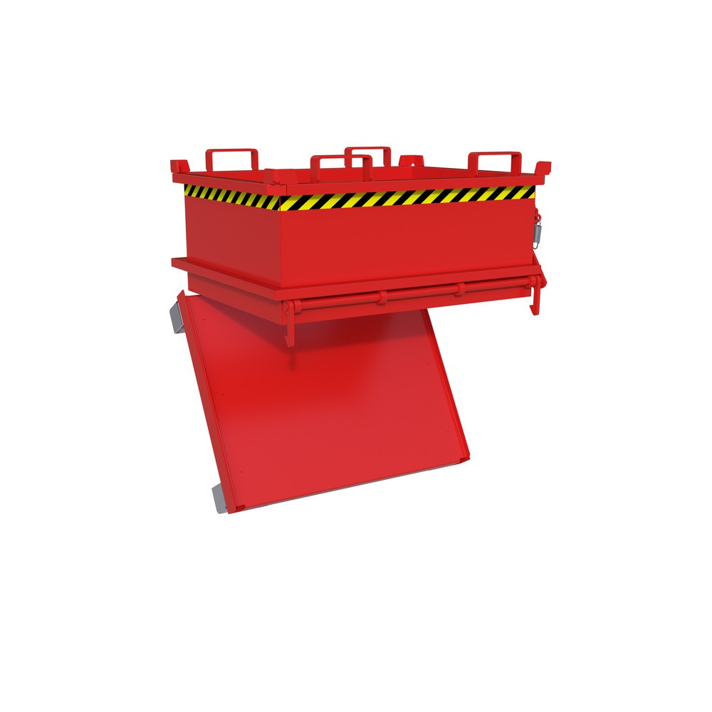 Produktabbildung Nr. 2: Bauer® Mini-Sammelbehälter, Volumen 0,24 m³, RAL 3000 feuerrot