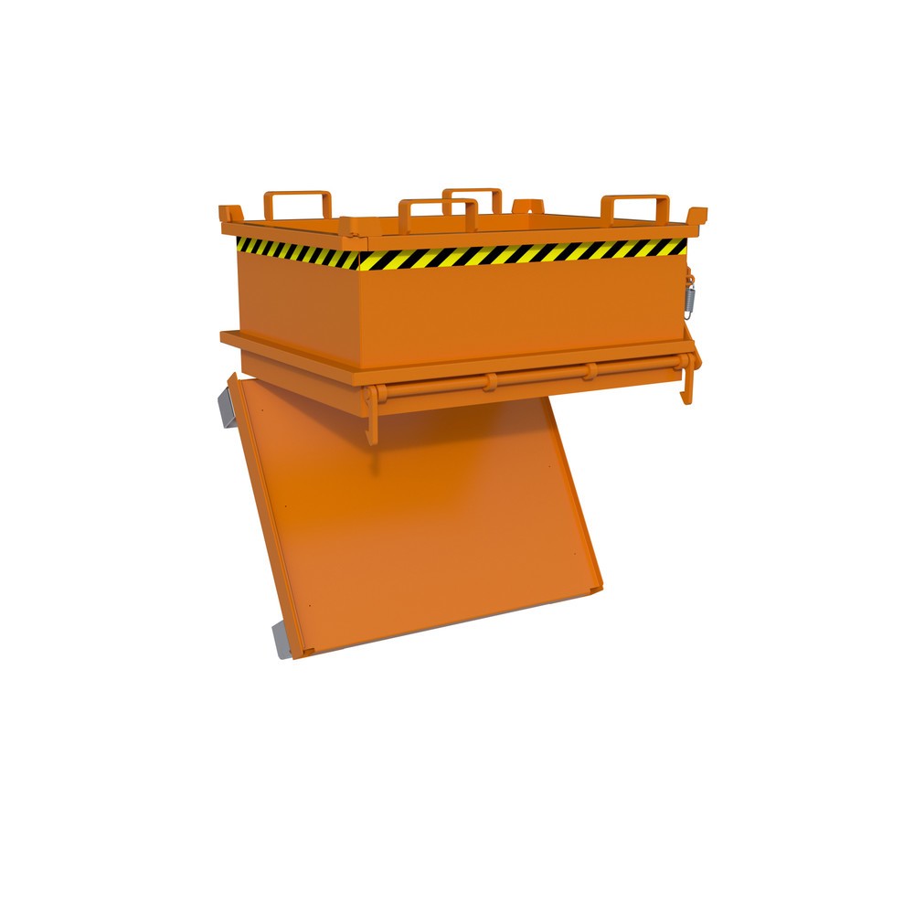 Produktabbildung Nr. 3: Bauer® Mini-Sammelbehälter, Volumen 0,24 m³, RAL 2000 gelborange