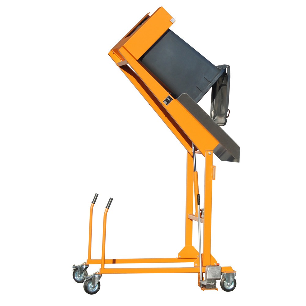 Produktabbildung: Bauer® Mülltonnen-Kippstation MKS, Handpumpe