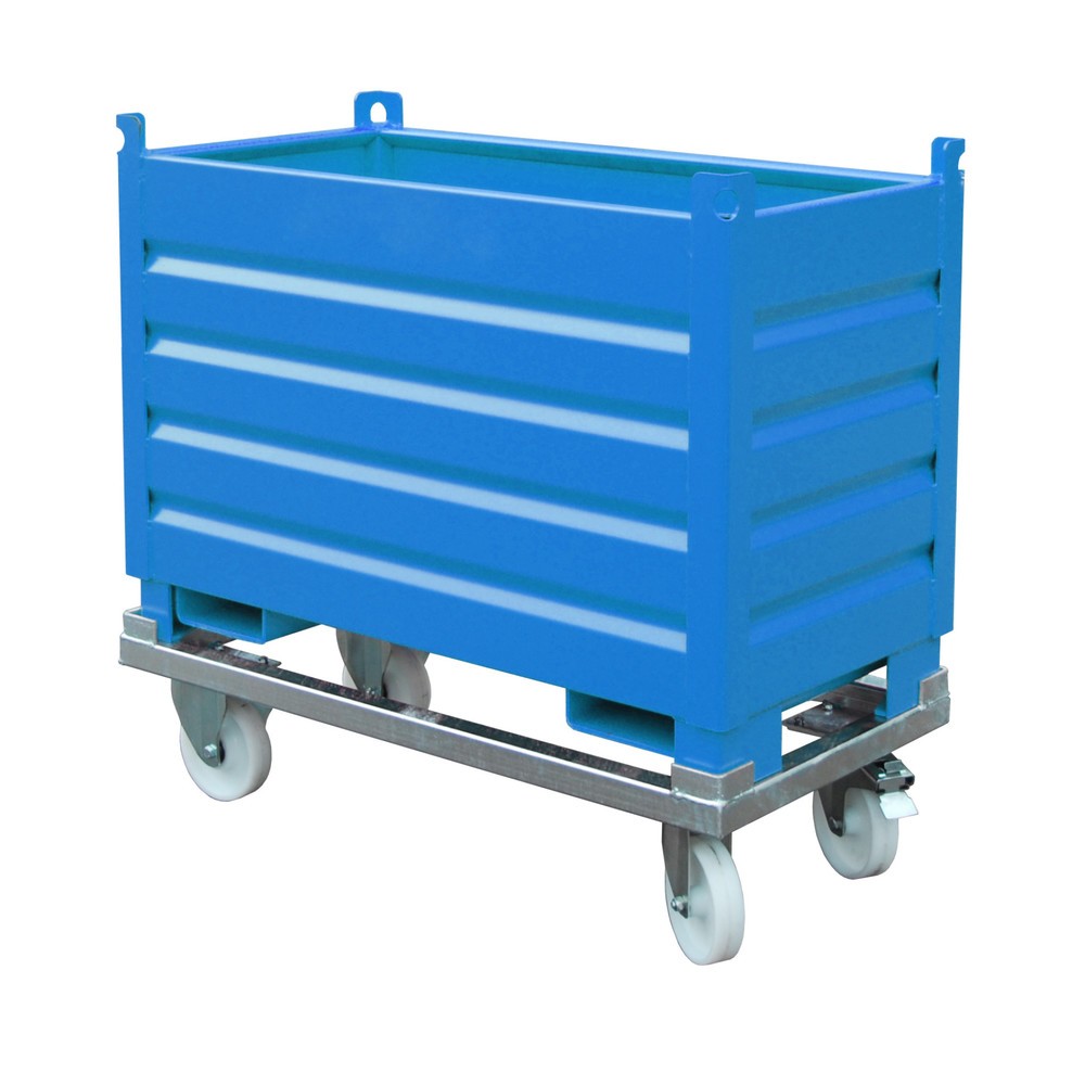 Produktabbildung Nr. 2: Bauer® Sammelbehälter-System Typ SBS, Volumen 0,5 m³, RAL 5012 lichtblau