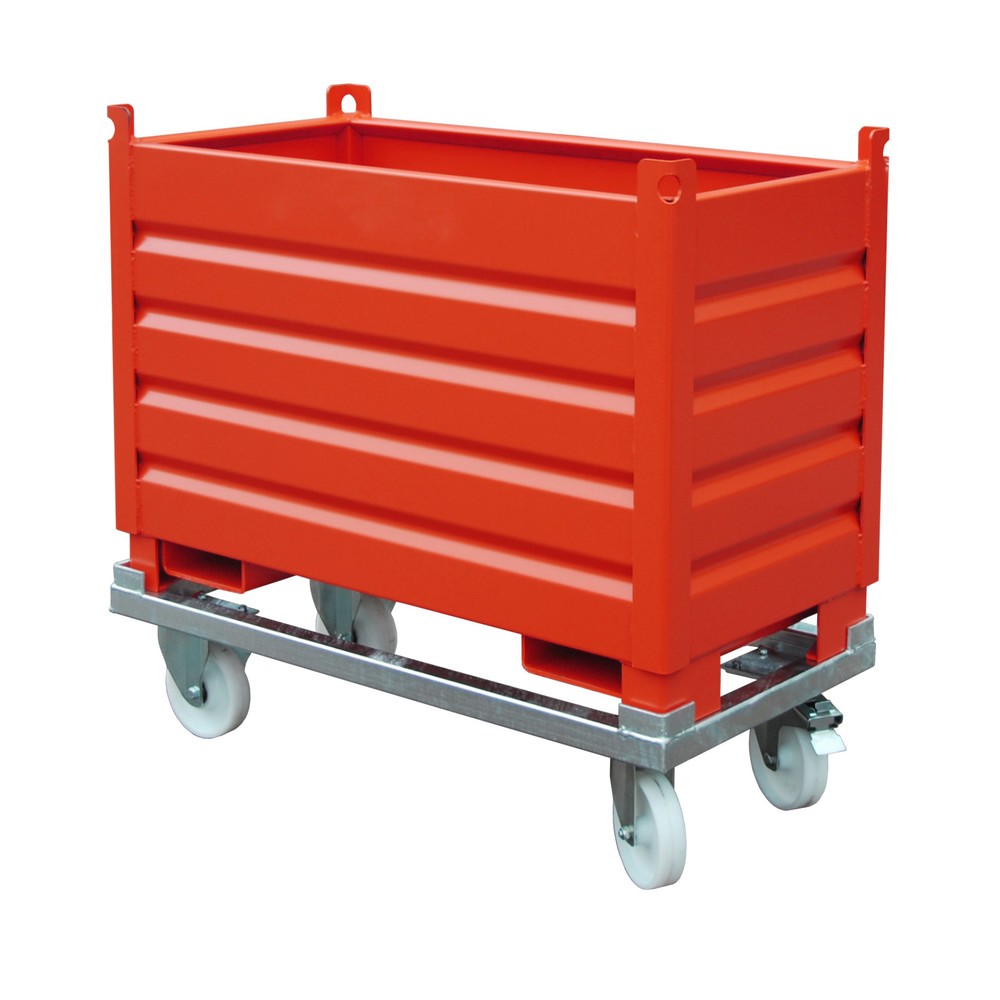 Produktabbildung Nr. 2: Bauer® Sammelbehälter-System Typ SBS, Volumen 0,5 m³, RAL 3000 feuerrot