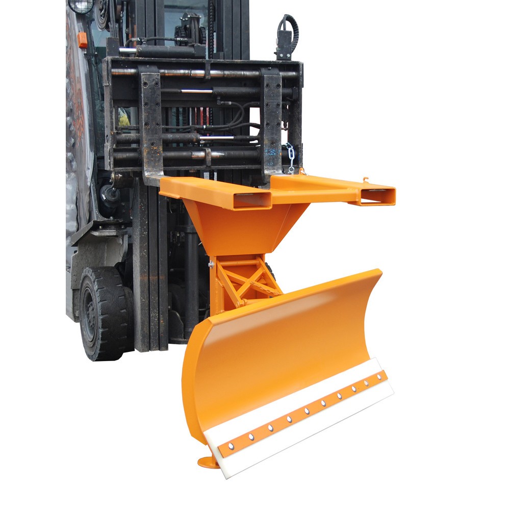 Produktabbildung: Bauer® Schneepflug SCH-P-V 150, lackiert, Gelborange