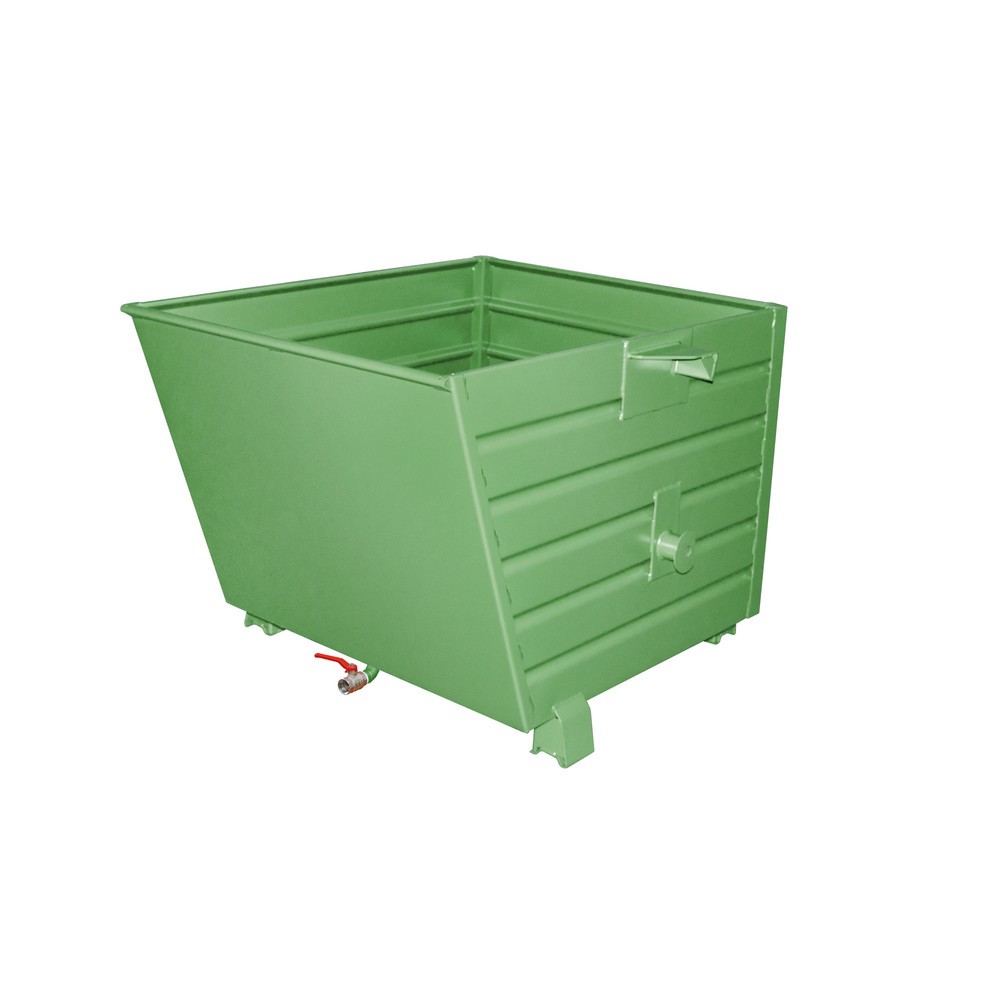 Produktabbildung Nr. 1: Bauer® Späne-Stapelkipper BSS 90, lackiert, Resedagrün