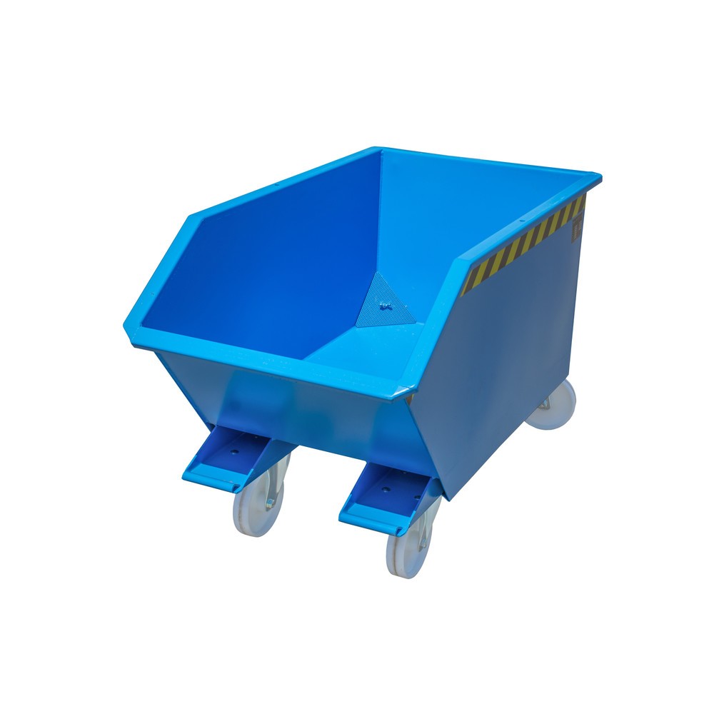 Produktabbildung: Bauer® Spänebehälter GU-E 300, lackiert, Lichtblau